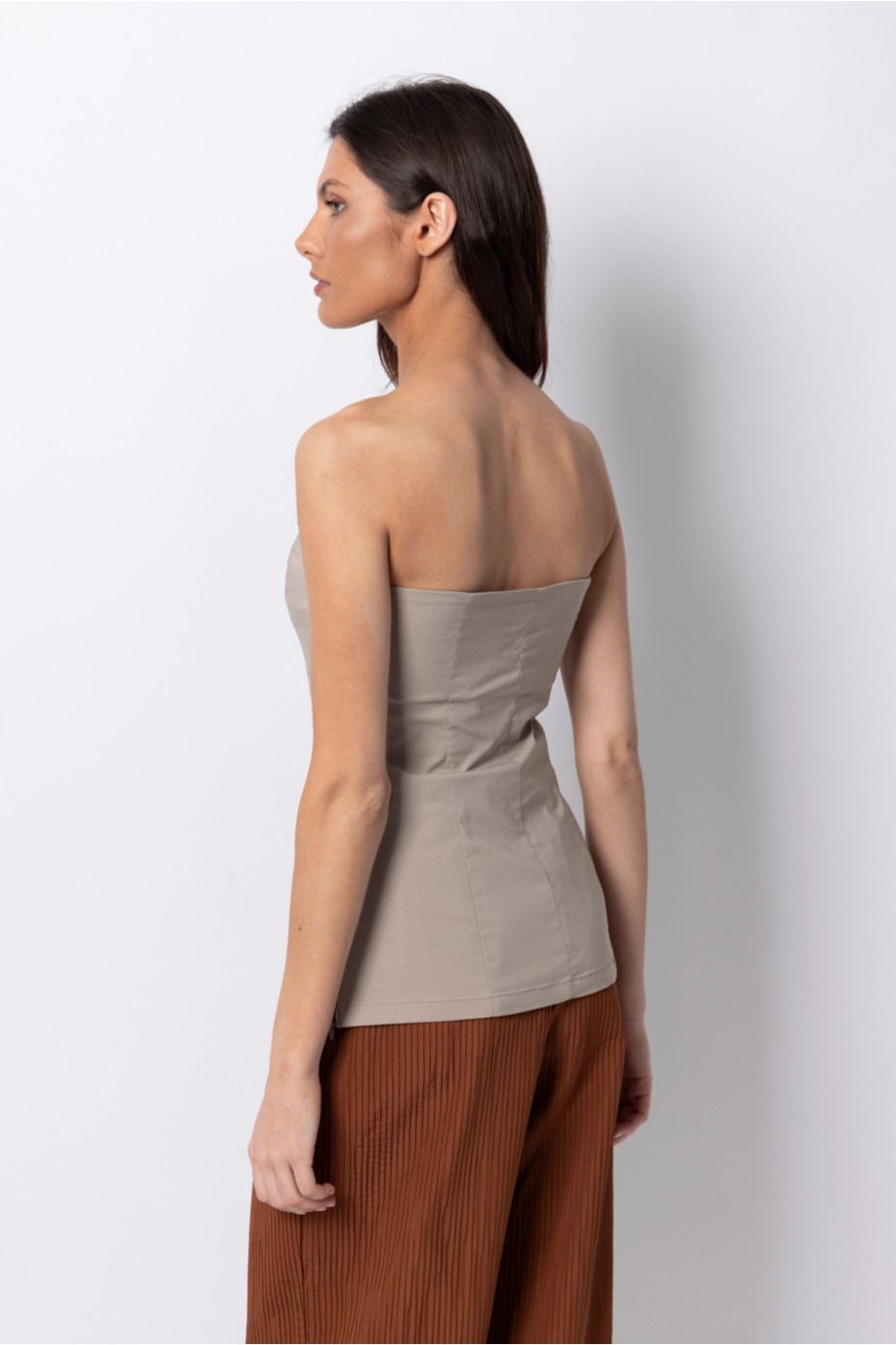 ΜΠΛΟΥΖΑ STRAPLESS ZOE BLACK