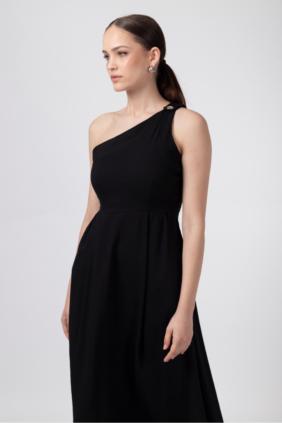 ΦΟΡΕΜΑ ΜΕ ΕΝΑΝ ΩΜΟ ZOE BLACK