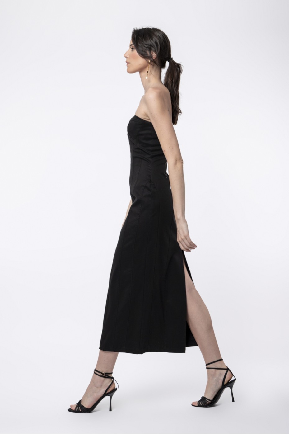 ΦΟΡΕΜΑ STRAPLESS ZOE BLACK