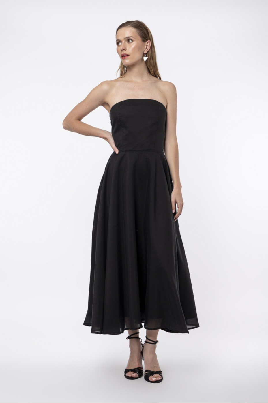 ΦΟΡΕΜΑ STRAPLESS ZOE BLACK