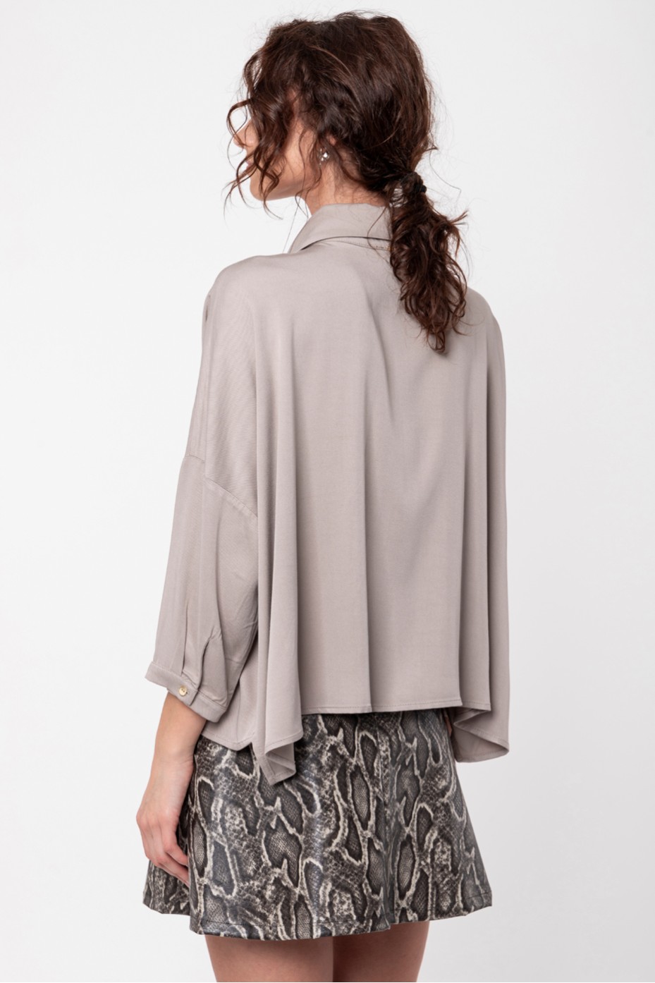 ΠΟΥΚΑΜΙΣΟ KONTO OVERSIZED ZOE BLACK