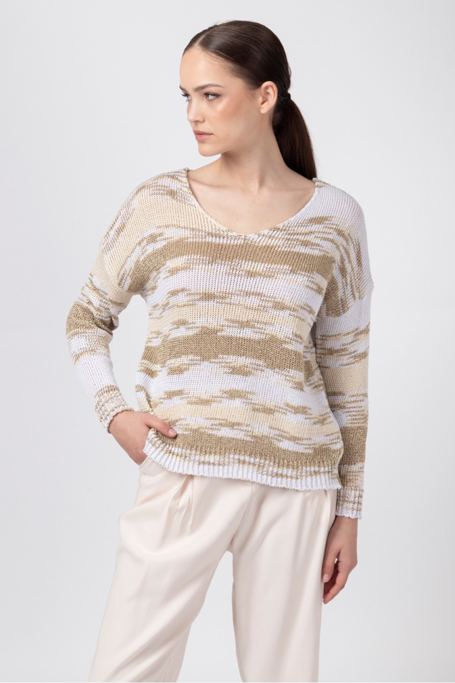 ΜΠΛΟΥΖΑ ΠΛΕΚΤΗ V LUREX